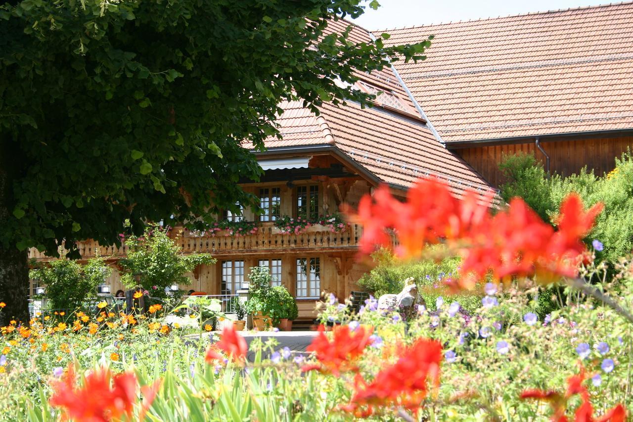 Restaurant Hotel Ruettihubelbad Walkringen Exterior photo